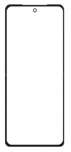 Touch Screen Digitizer For Tecno Phantom V Flip2 White By - Maxbhi Com
