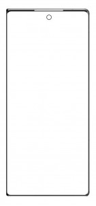 Replacement Front Glass For Vivo X Fold 2 White By - Maxbhi Com