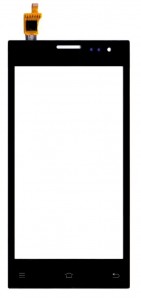 Touch Screen Digitizer For Lava Eg932 Black By - Maxbhi Com
