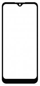 Replacement Front Glass For Nokia C110 Black By - Maxbhi Com Replacement Front Glass For Nokia C110 Black By - Maxbhi Com