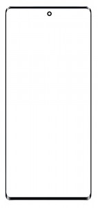 Replacement Front Glass For Vivo Y29 5g Black By - Maxbhi Com
