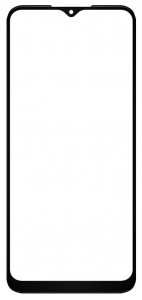Replacement Front Glass For Nokia C22 White By - Maxbhi Com