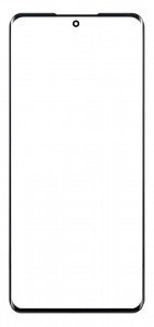 Replacement Front Glass For Oppo A2 Pro Black By - Maxbhi Com