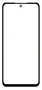 Replacement Front Glass For Xiaomi Redmi Note 12r 5g Silver By - Maxbhi Com