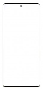 Replacement Front Glass For Infinix Note 40 Pro 5g Black By - Maxbhi Com