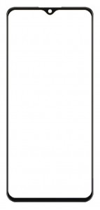 Replacement Front Glass For Wiko T60 Black By - Maxbhi Com