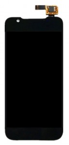 Lcd With Touch Screen For Zte Blade G V880g White By - Maxbhi Com