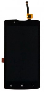 Lcd With Touch Screen For Lenovo A2010 Black By - Maxbhi Com