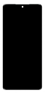 Lcd With Touch Screen For Lava Blaze Curve Black By - Maxbhi Com