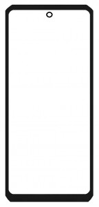 Touch Screen Digitizer For Ulefone Armor 34 Pro Black By - Maxbhi Com