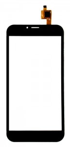 Touch Screen Digitizer For Intex Aqua Turbo 4g Black By - Maxbhi.com