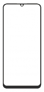 Replacement Front Glass For Lava Blaze Dragon Black By - Maxbhi Com