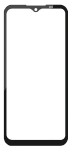 Replacement Front Glass For Oukitel Wp39 Pro Black By - Maxbhi Com
