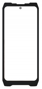 Touch Screen Digitizer For Blackview Bv7300 Orange By - Maxbhi Com