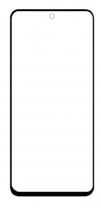 Replacement Front Glass For Lava Play Max White By - Maxbhi Com