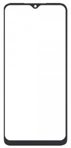 Replacement Front Glass For Motorola Moto E22 White By - Maxbhi Com