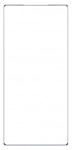 Replacement Front Glass For Zte Nubia Z50 Ultra Silver By - Maxbhi Com