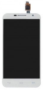 Lcd With Touch Screen For Alcatel Idol 2 Mini 6016d Dual Sim White By - Maxbhi Com