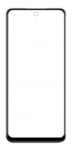 Replacement Front Glass For Infinix Hot 30 Play Nfc Black By - Maxbhi Com