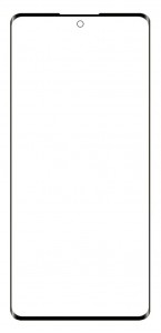 Replacement Front Glass for Infinix Zero 30 5G - Purple by Maxbhi.com