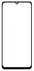 Replacement Front Glass For Samsung Galaxy M07 White By - Maxbhi Com