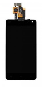 LCD with Touch Screen for LG Optimus G E970 - Black