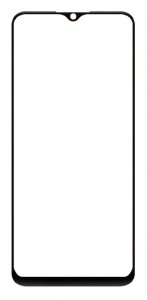 Replacement Front Glass For Samsung Galaxy F04 White By - Maxbhi Com