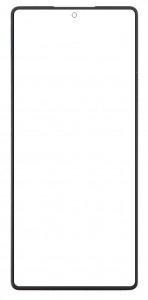 Replacement Front Glass For Meizu Note 21 Pro Black By - Maxbhi Com