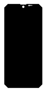 Lcd With Touch Screen For Blackview Fort 2 Black By - Maxbhi Com