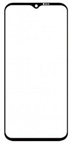 Replacement Front Glass For Ulefone Power Armor 19t 4g Black By - Maxbhi Com