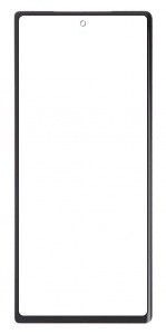Replacement Front Glass For Xiaomi Mix Fold 2 Black By - Maxbhi Com