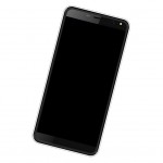 Camera Lens Glass with Frame for I Kall K5 White