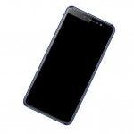 Camera Lens Glass with Frame for Panasonic P101 Blue