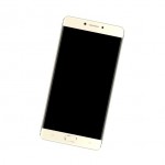 Camera Lens Glass with Frame for QMobile M6 Gold