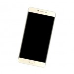 Camera Lens Glass with Frame for QMobile M6 Coffee