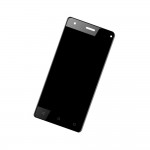 Camera Lens Glass with Frame for Tambo TA 2 Black