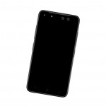 Camera Lens Glass with Frame for ITEL S12 Black