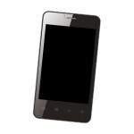 Lcd Frame Middle Chassis For Celkon A59 Black By - Maxbhi Com