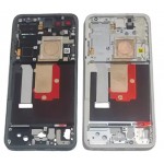 Lcd Frame Middle Chassis For Asus Zenfone 10 White By - Maxbhi Com