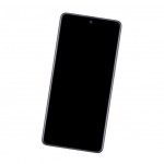 Camera Lens Glass with Frame for Samsung Galaxy A71s Black