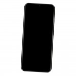 Camera Lens Glass with Frame for BLU G63 Black