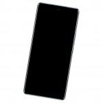 Camera Lens Glass with Frame for Vivo V30 Pro Black