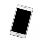 Middle Frame Ring Only for Samsung Galaxy S2 Function White