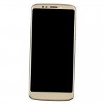 Camera Lens Glass with Frame for Motorola Moto E5 Black