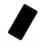 Camera Lens Glass with Frame for Comio X1 Red