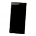 Camera Lens Glass with Frame for Leagoo M5 Black