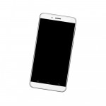 Middle Frame Ring Only for Intex Aqua Q7 Grey