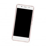 Camera Lens Glass with Frame for BQ Aquaris X5 Plus White