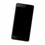 Camera Lens Glass with Frame for Jinga A502 Black