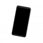 Camera Lens Glass with Frame for Wiko View Prime Black